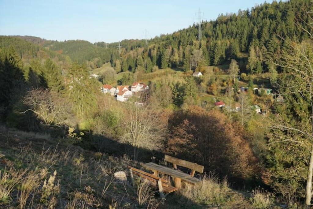 Langenbach  Ruhiges Ferienhaus Am Waldrand Mit Sauna Und Kamin - Hellaberg II מראה חיצוני תמונה