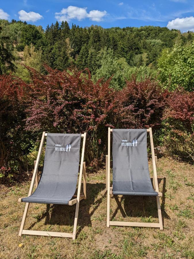 Langenbach  Ruhiges Ferienhaus Am Waldrand Mit Sauna Und Kamin - Hellaberg II מראה חיצוני תמונה